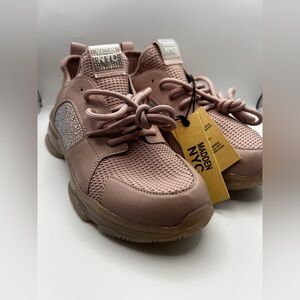 Madden NYC Kids Pink Sneakers